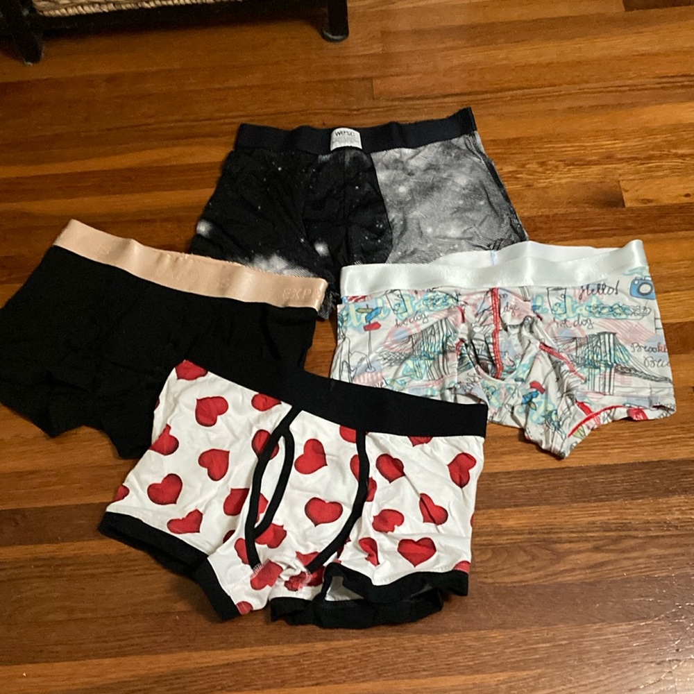 For a pair of used boxer briefs